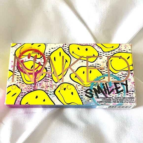 Urban Decay Smiley Naked Mini Eyeshadow Palette Mucho Happy, New in Box! - Picture 3 of 7